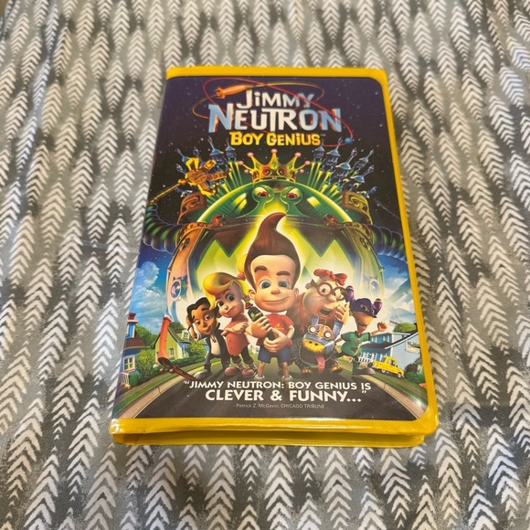 Jimmy Neutron Boy Genius VHS Tape - Picture 1 of 3